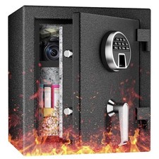 WASJOYE Fireproof Safe Box 45L