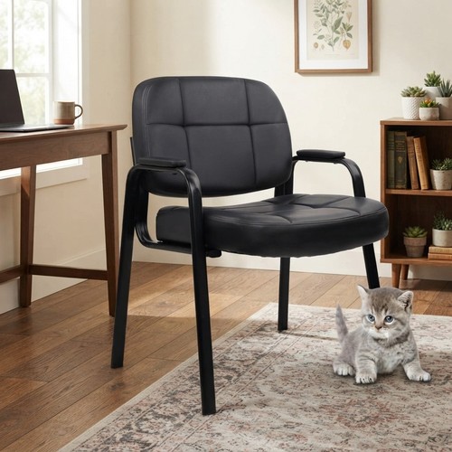 Comfortable faux leather guest - comfortable,