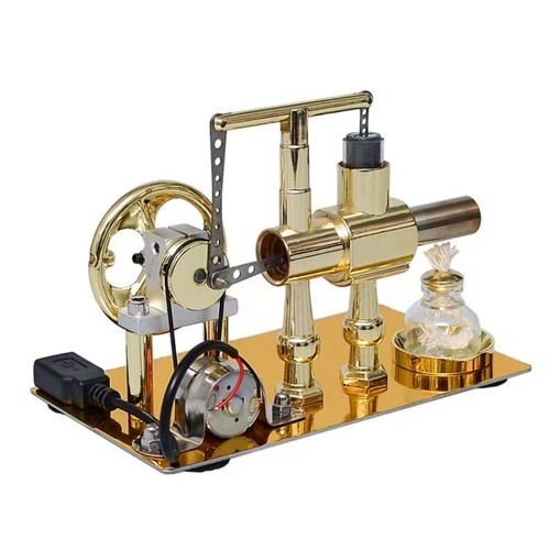 Hot air single - single, cylinder