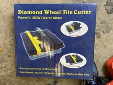 Diamond Wheel Tile Cutter WTC110 350W Geared Motor