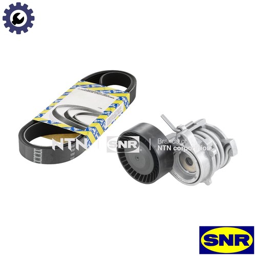 Vribbed belt set - vribbed,