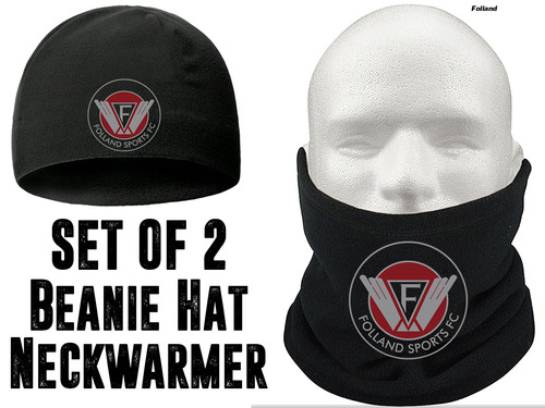 Folland football fleece beanie - football,