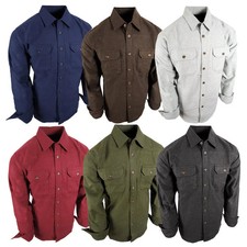 Chamois Shirt Mens Flannel