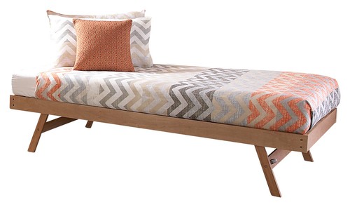 Oak under bed trundle only - under,