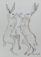 Original Art Pen & Ink Wash