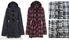 Ladies Duffle Coat Hooded