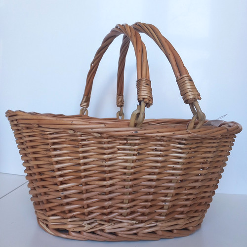 Vintage woven wicker - woven,