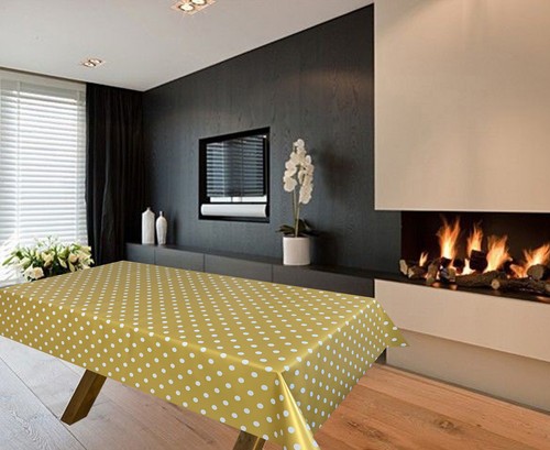 Modern wipe clean tablecloth - modern,
