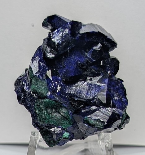 Mexican azurite and malachite - azurite,