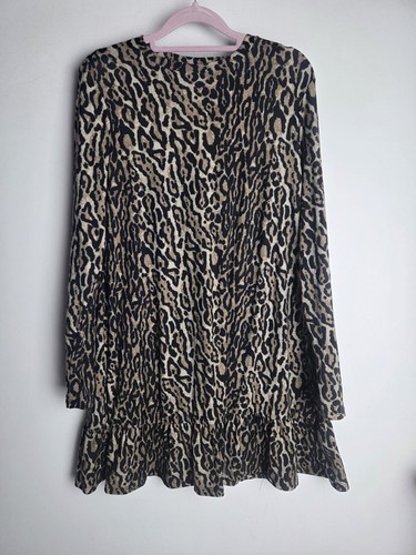 Leopard print mini swing - swing, dress