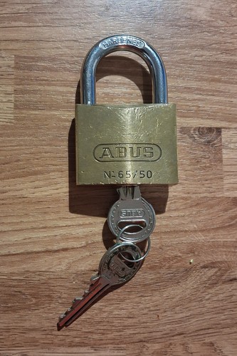 Pre owned abus brass - pre-owned,