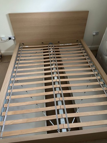 Ikea malm kingsize bed - malm,