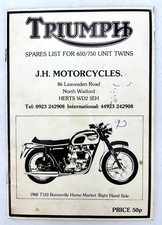 Triumph J.H. Motorcycles