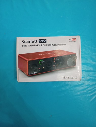 Focusrite scarlett 2i2 - scarlett, usb