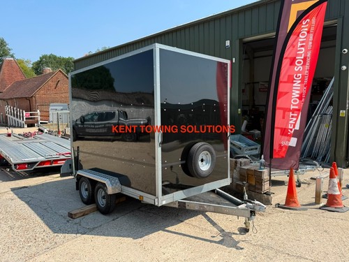 Used tickners box trailer - ,