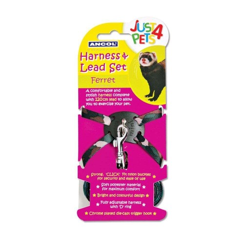 Ancol ferret harness lead - ancol,