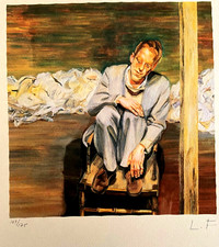 Lucian Freud, Lithograph COA
