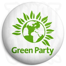 Green party logo - green,