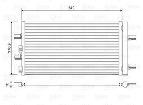 Genuine valeo condenser - valeo, air