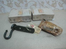 2 NOS MILITARY STAPLE HOOK BMC