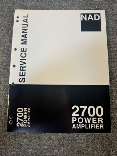 Nad model 2700 - model, power