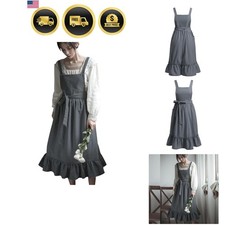 Apron for Women Girls Ruffle