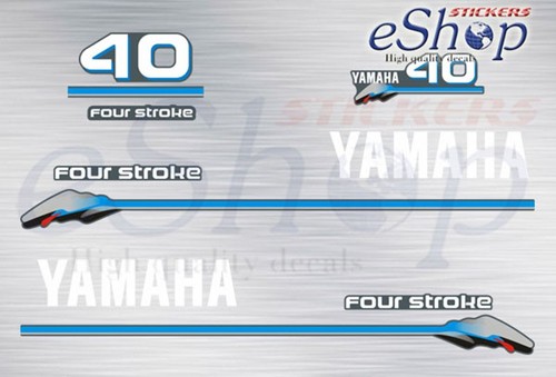 Outboard engine decals sticker - engine,