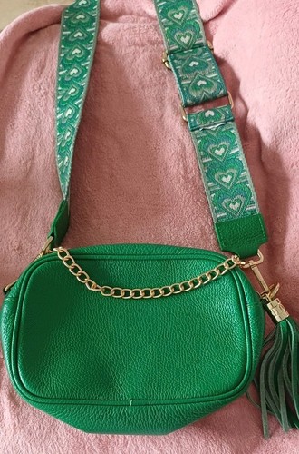 Borse pelle emerald green - in,
