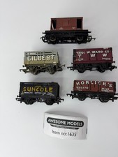 OO GAUGE WAGONS RAKE OF 4 COKE