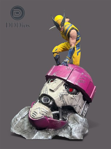 Sentinel head diorama for - sentinel,