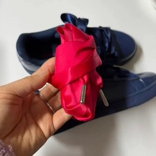 Beppi Kids Navy Patent Ribbon