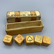 Vintage Lindop’s Poker Dice