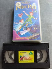 Walt Disney Classics Peter Pan On VHS Boxed
