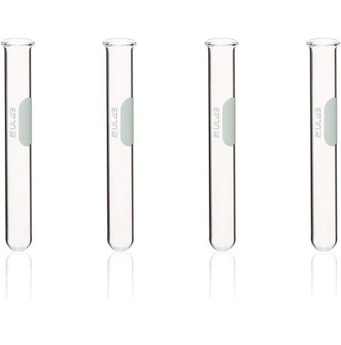Test tubes with rim - test, x