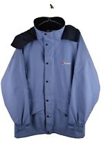 Berghaus GTX Goretex Womans Blue Anorak Rain Wind Jacket Size 12 Outdoors