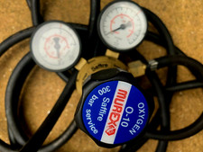 MUREX PRESSURE SAFFIRE REGULATOR Oxygen300 Bar 10 E3EF O-10 SER-1EC SINGLE STAGE