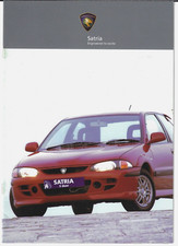 Proton Satria & Wira 2003-2004 UK Market Sales Brochure Li LXi Lux EXi Sport