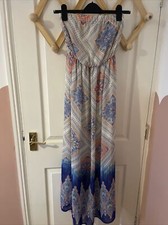 PRIMARK Blue White Paisley