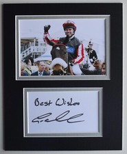 Graham Lee Signed Autograph 10x8 photo display Horse Racing Grand National AFTAL