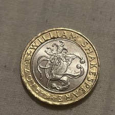 2016 William Shakespeare £2
