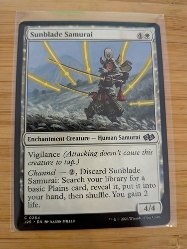 Mtg sunblade samurai 0264 j25 - sunblade,