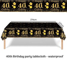 40th Birthday Decorations