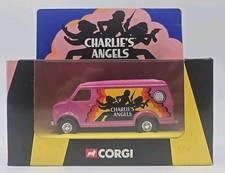 CORGI CC87501 CHARLIES ANGELS TV SERIES DIECAST MODEL PINK VAN GMC TRUCK BOXED