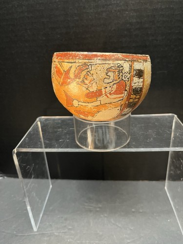 Mayan precolumbian bowl - mayan,
