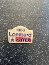 Lombard Rally 1988 Badge