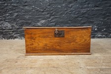 Antique Elm Trunk / Chest /