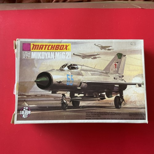 Vintage matchbox mikoyan - vintage,