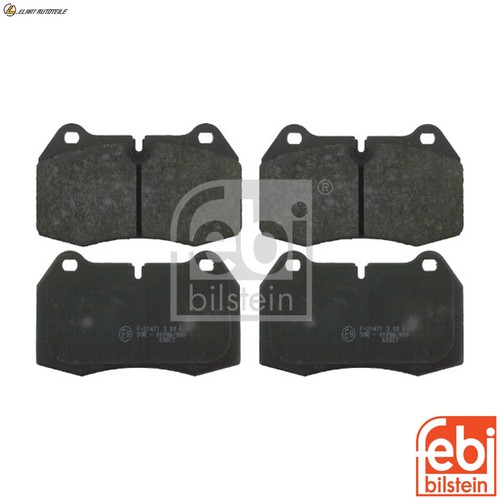Brake pad set disc - brake, 16109