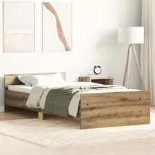 Walplus artisan oak bed frame - walplus,