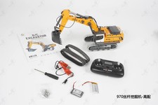 RC 970 Alloy Excavator Model 1/50 Remote Control Engineering Vehicle RTR Articul